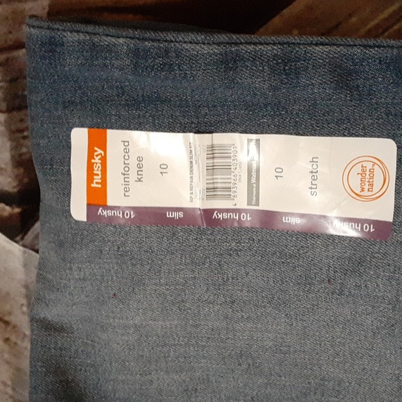 Boys Size 10 Husky Slim Fit Jeans NWT - Picture 4 of 10